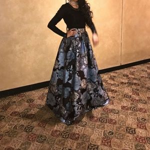 Eliza j maxi ball skirt